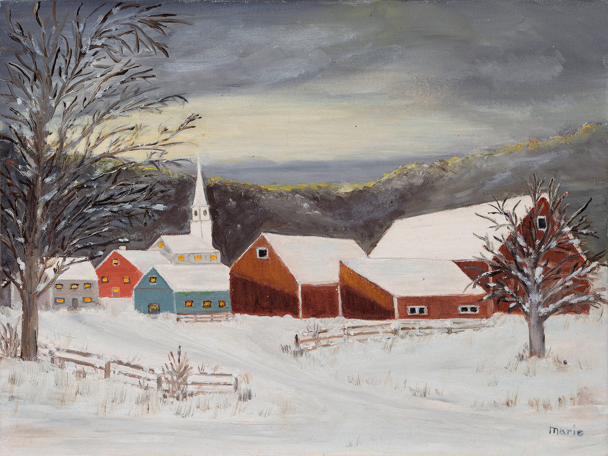Snowy Village